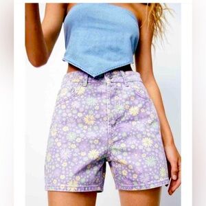 Zara floral shorts